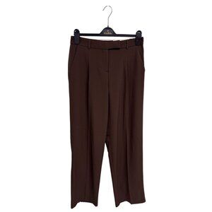Cato women's Pleated Front dress pants brown straight leg size 10